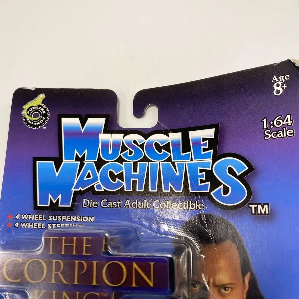 Muscle Machines‎ THE SCORPION KING Bear Foot Dodge monster truck 1:64 Scale
